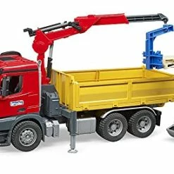 Buy 🎉 MB Arocs Construction Truck With Crane And Accessories BTA03651 ✨
