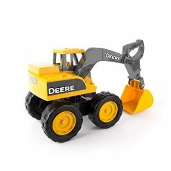Deals ✔️ Sandbox Big Scoop Excavator Toy With Tilting Dump Bed — John Deere Construction Toys — Toddler Toys For Sandbox — Frustration Free Packaging FFP — 15 Inc 🔥 -Vehicles Online Shop 41Ht1pO6U3L