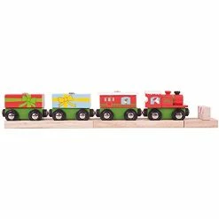 Discount 😀 Christmas Train - Other Major Wooden Rail Brands Are Compatible 👍