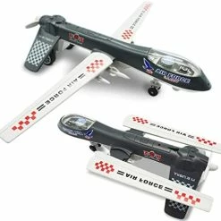 Hot Sale ⭐ Fighter Jet Military Plane Model F-35 Aircraft Army Air Force Diecast Metal Pull Back Bomber Attack Plane With Lights And Sounds For Kids Or Commemorate Collection 💯 -Vehicles Online Shop 41K7X rAxeL. AC