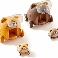 Outlet 🥰 Toy Car,Tiger Bear Pull Back Car For 3 4 5 6 7 8 Year Old Boys, Animal Cars, Kids Toys Cars Kids Toys Car For 👧 Girls Boys Toddlers Friction Power Set, Push And Go Play Vehicles Toys 🌟 -Vehicles Online Shop 41LHyagat8L. AC