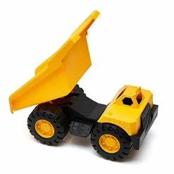 Budget 🔥 Toy Construction Vehicle Set, Dump Truck And Bulldozer, Indoor/Outdoor, 10-Inch, Yellow (Pack Of 2) 🎁 -Vehicles Online Shop 41LT2tKfxnL