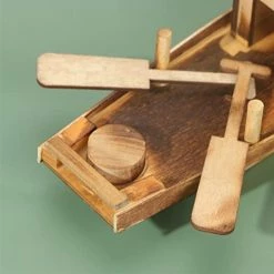 Outlet 👍 3 Pcs Toy Hotel Fishing Wooden Figurine Photo Ocean Office Mini Landscape Miniature Small Props Micro Decoratio Home Beach Ship Vintage Theme Model Chinese Boat Sailboat Nautical As Shown 🤩 -Vehicles Online Shop 41MRYIXwiAL