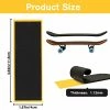 Brand new ⌛ 20PCS 38mmX110mm Wooden Fingerboard Foam Grip Tape Black Pro Skateboard Grip Tape Stickers 😀 -Vehicles Online Shop 41MxMmYxMdL