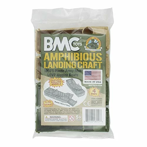 New ๐ฏ Lassic Marx Landing Craft - 4pc Tan Vs. OD Green Plastic Army Men Vehicles Drab Olive Green Vs. Tan โ 7 New ๐ฏ Lassic Marx Landing Craft - 4pc Tan Vs. OD Green Plastic Army Men Vehicles Drab Olive Green Vs. Tan โ - Image 5