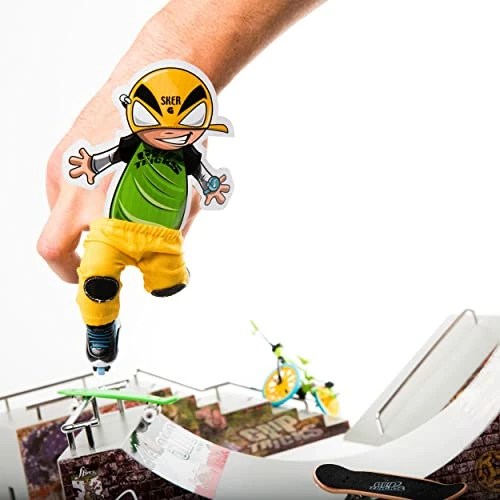 Outlet 🛒 Rip And Tricks - 3 Finger Skates With Pro Fingerboard Tools And Toy Skateboards Accessories - Finger Skate Pack 3 - Finger Toy For Kids 6+ Years Old ⭐ 4 Outlet 🛒 Rip And Tricks - 3 Finger Skates With Pro Fingerboard Tools And Toy Skateboards Accessories - Finger Skate Pack 3 - Finger Toy For Kids 6+ Years Old ⭐ - Image 2