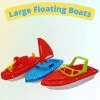 Hot Sale ❤️ Toy Boat Bath Toys For Kids & Toddlers 3 Pcs Floating Toy Boats For Bathtub, Kids Pool Toys, Beach Toys B 🔔