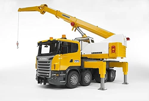 Best Sale 𧨠Scania R-Series Liebherr Crane With Lights And Sounds π― 4 Best Sale 𧨠Scania R-Series Liebherr Crane With Lights And Sounds π― - Image 2