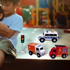 Brand new 🎉 4 Cars Set Ambulance, , Truck 👍 -Vehicles Online Shop 41P1jBkVuVL