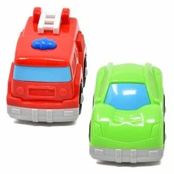 New 🎁 In Gadgets Mini Toy Vehicles For Toddlers, 6 Pack Dump Truck Car Fire Truck Construction Police Ambulance Plastic Cars Play Kit S 🤩 -Vehicles Online Shop 41QE8YoUSZL