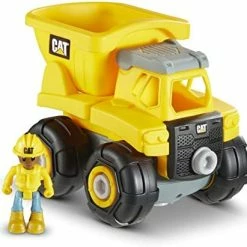 Best Sale 🔔 Funrise Caterpillar CAT Construction Build Your Own Junior Crew Excavator Building Toy, Yellow (80903) 🌟 -Vehicles Online Shop 41Qig2yJFZL. AC