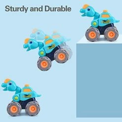 Cheap 😍 Dinosaur Truck Toys Toddler 1-3, Baby Pull Back Dino Cars, Big Dinosaur Construction Vehicle, Excavator Dump Truck, 🎄 Christmas 🥳 Birthday Gift For 12 18 Month 1 2 3 Year Old Kids Boys 👧 Girls 💯 -Vehicles Online Shop 41SfeTcOQyL