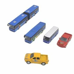 Discount 🎁 Die Cast Metal Toy Cars Set Of 5, New York City Bus And Vehicle For Boys 👧 Girls 🥳 Birthday Gift Aircraft ✨ -Vehicles Online Shop 41THpkPzwxL