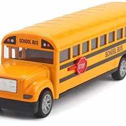 Top 10 π Die Cast Long-Nose School Bus With Pull-Back Action And Open-able Doors Toy For Kids Boys π§ Girls π