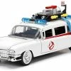 New 🤩 Hollywood Rides: Ghostbusters ECTO-1 White 1: 24 Scale ⌛ -Vehicles Online Shop 41TxemE0C6L