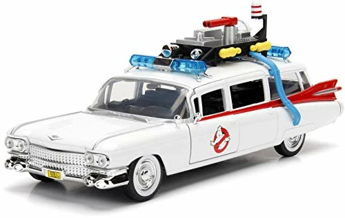 New ๐คฉ Hollywood Rides: Ghostbusters ECTO-1 White 1: 24 Scale โ 3 New ๐คฉ Hollywood Rides: Ghostbusters ECTO-1 White 1: 24 Scale โ