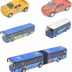 Discount 🎁 Die Cast Metal Toy Cars Set Of 5, New York City Bus And Vehicle For Boys 👧 Girls 🥳 Birthday Gift Aircraft ✨ -Vehicles Online Shop 41U5oH1zeNL. AC