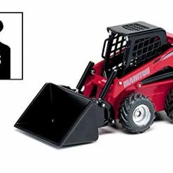 Buy 🤩 IKU 3049 Farmer Manitou 3300V Skid Steer Loader, Red 🛒 -Vehicles Online Shop 41UklunnHQL