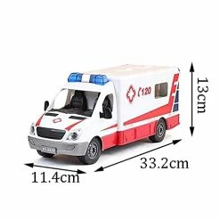 Cheap 🔥 Off-Road RC Trucks RC Ambulance Large RC Remote Control Rescue Emergency Vehicle 1:20 Emergency Rescue Remote Control Ambulance Toy With Light And Sound For Boys And 👧 Girls For Adults And Kids 🥰 -Vehicles Online Shop 41V6PTto63L