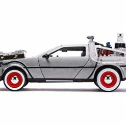 Flash Sale 🤩 Back To The Future Part III: Time Machine With Light-up 1:24 Scale Vehicle ⭐ -Vehicles Online Shop 41VBCcnBJKL