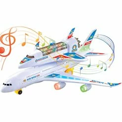 Cheap 💯 Electric Airplane Space Shuttle Carrier Transporter Bump And Go Kids Action Toy - Big Model Jumbo Jet With Flashing 3D Lights And Realistic Aircraft Plane Sound 💯