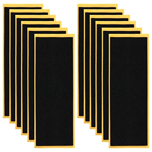 Best Pirce β 12 PCS Fingerboard Foam Grip Tape, Adhesive Fingerboard Foam Tape Black Non Slip Foam Grip Tape For Fingerboards,110 X 38 X 1 Mm π 3 Best Pirce β 12 PCS Fingerboard Foam Grip Tape, Adhesive Fingerboard Foam Tape Black Non Slip Foam Grip Tape For Fingerboards,110 X 38 X 1 Mm π