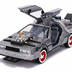 Flash Sale 🤩 Back To The Future Part III: Time Machine With Light-up 1:24 Scale Vehicle ⭐ -Vehicles Online Shop 41W0pXMryyL