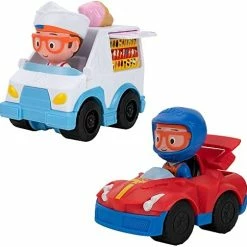 Buy 💯 Mini Vehicle 2-Pack Bundle - Features Ice Cream Truck And Race Car, Each With A Toy Figure Seated Inside - Educational Vehicles For Toddlers And Young Kids Mult ⭐ -Vehicles Online Shop 41W7idUr19L. AC 1