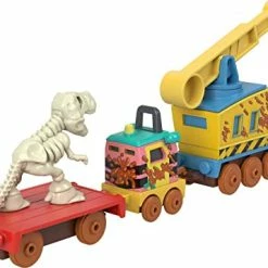 Best Sale 🛒 Thomas & Friends Dino Fix ‘em Up Friends, Carly The Crane And Sandy Push-Along Toy Train For Preschool Kids Ages 3 Years And Old 👍 -Vehicles Online Shop 41WBr88wTgL