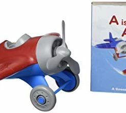 Top 10 π Airplane & Board Book, CB - Pretend Play, Motor Skills, Reading, Kids Toy Vehicle. No BPA, Phthalates, PVC. Dishwasher Safe, Recycled Materials, Made In USA π§¨