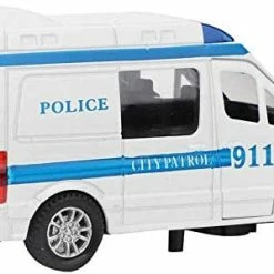 Coupon 💯 Ambulance Toy, 1:32 Mini Stimulation Alloy Ambulance Car Sound And Light Model Toy Vehicle Bubblemaker Clockwork Toy(Blue£© ❤️ -Vehicles Online Shop 41XWW6B i L. AC