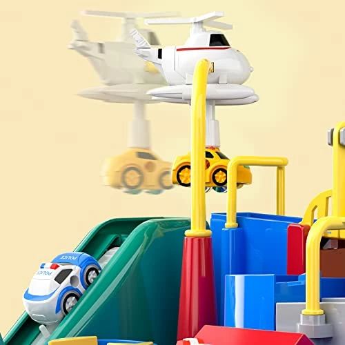 Best Pirce ๐ฅฐ Kids Race Track Car Adventure Toy For Toddlers - Car Rescue Adventure Toys Gifts For Boys Age 3, Car Toys For Toddlers 2-4 Years, Educational Puzzles Car Toys For 4 5 6 Year Old Boys ๐ง Girls ๐ฅฐ 4 Best Pirce ๐ฅฐ Kids Race Track Car Adventure Toy For Toddlers - Car Rescue Adventure Toys Gifts For Boys Age 3, Car Toys For Toddlers 2-4 Years, Educational Puzzles Car Toys For 4 5 6 Year Old Boys ๐ง Girls ๐ฅฐ - Image 2