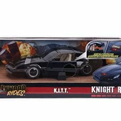 Wholesale 🥰 Knight Rider K.I.T.T. 1982 Pontiac Firebird DIE-CAST Car With Light Up Feature, 1: 24 Scale Vehicle, Black ❤️ -Vehicles Online Shop 41YOHN5ldEL