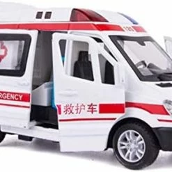 Best reviews of 🧨 Children's Alloy Toy Ambulance Police Car Model, Boy Police Car Model Simulation Alloy Toy Car Car (Size : Ambulance) ⭐ -Vehicles Online Shop 41Ylf EHdNL. AC
