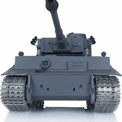 Coupon 🔥 Promo Ver 1/16 TK7.0 Henglong German Tiger I RC Tank 3818 IR BB Airsoft Smoke Sound Effect(3800mah Battery 360° Turret Metal Tracks Drive Wheels Steel Gearbox ) 🌟