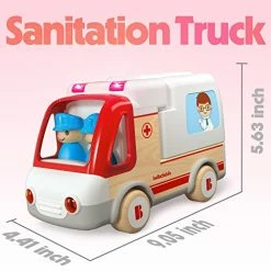 Wholesale 💯 Wooden Toys Ambulance Car, Ambulance Vehicle Toy Car 💯 -Vehicles Online Shop 41ZLMFnhA2L