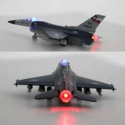 Wholesale 😀 F-16 Fighting Falcon - 1/100 Diecast Airplane Model Pull Back Fighter Toy (Gray) 🥰 -Vehicles Online Shop 41ZmdoVwu5L