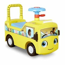 Cheap 🎉 Baby Bum Wheels On The Bus Scoot & Push Ride | Walk Ride And Play With Music | Educational Learning 🎂 Birthday Gift Present For Toddlers Boys And Gir 🤩