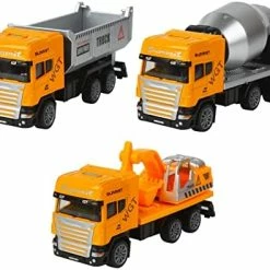 Best Pirce ⌛ 1:64 Die Cast Pull-Back Toy Car Military Vehicle Ambulance Fire Truck Transporter Engineering Vehicle Set Of 3 WJC-04 (Ambulance) 2215-19 🔔 -Vehicles Online Shop 41b5IksirwL. AC