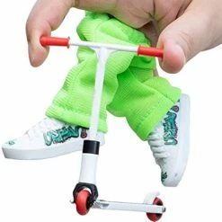 Cheap 🔥 Mini Finger Scooter Set,Alloy Fingerboard Scooters Set With Fingerboard 👟 Shoes Finger Pants Finger Replacement Wheels And Tools For Fingertip Interactive Favors Gifts For Boys 👧 Girls Adults (Green) 🔥 -Vehicles Online Shop 41bMTJN4TeL. AC