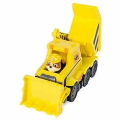 Discount 😍 Ultimate Rescue, Rubble’s Ultimate Rescue Bulldozer With Moving Scoop & Lift-Up Dump Bed, For Ages 3 & Up 😉 -Vehicles Online Shop 41c7qsZHlnL