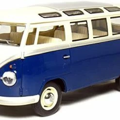 Cheapest 🔥 KINGSMART 1962 Volkswagen Classic Hippy Bus 7" 1:24Scale Blue Die Cast Metal Model Toy Pull Back Action Car 🥰 -Vehicles Online Shop 41cZwdhTyL. AC