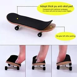 Best reviews of 👍 110mm X 38mm Black Wooden Fingerboard Skateboard Foam Grip Tape Stickers (8) 18pcs 😀 -Vehicles Online Shop 41euGCRQ4mL