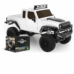 Cheap 🔔 RC Rock Crawler 4x4,RC Crawler 1/18 Panda Hobby 4WD Off Road RC Cars,RTR Remote Control Car For Adults,1:18 Scale RC Truck Cruiser Vehicle,Waterproof All Terrains Hobby RC Model Car,Tetra18 X1T,White 😍