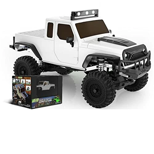 Cheap π RC Rock Crawler 4x4,RC Crawler 1/18 Panda Hobby 4WD Off Road RC Cars,RTR Remote Control Car For Adults,1:18 Scale RC Truck Cruiser Vehicle,Waterproof All Terrains Hobby RC Model Car,Tetra18 X1T,White π 3 Cheap π RC Rock Crawler 4x4,RC Crawler 1/18 Panda Hobby 4WD Off Road RC Cars,RTR Remote Control Car For Adults,1:18 Scale RC Truck Cruiser Vehicle,Waterproof All Terrains Hobby RC Model Car,Tetra18 X1T,White π