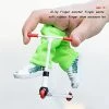 Cheap 🔥 Mini Finger Scooter Set,Alloy Fingerboard Scooters Set With Fingerboard 👟 Shoes Finger Pants Finger Replacement Wheels And Tools For Fingertip Interactive Favors Gifts For Boys 👧 Girls Adults (Green) 🔥 -Vehicles Online Shop 41gCUBjrRaL