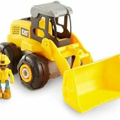Best Sale 🔔 Funrise Caterpillar CAT Construction Build Your Own Junior Crew Excavator Building Toy, Yellow (80903) 🌟 -Vehicles Online Shop 41gPu3SE9fL. AC