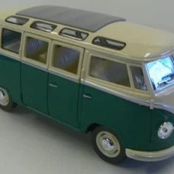Cheapest 🔥 KINGSMART 1962 Volkswagen Classic Hippy Bus 7" 1:24Scale Blue Die Cast Metal Model Toy Pull Back Action Car 🥰 -Vehicles Online Shop 41gRbxm48cL. AC