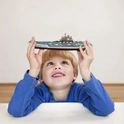 Promo 🤩 Aircraft Carrier Toy Battleship Diecast Pull Back Military Vehicles Toy Ship Model Warship For Boys And 👧 Girls 🎂 Birthday And Collection ⭐ -Vehicles Online Shop 41gUfBUNdYL