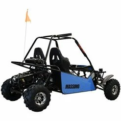 Coupon 😍 Assimo Motor GKM 200cc Go Kart | 6mo Warranty For Youth & Kids | Off-Road Baja Buggy 2WD (Blue) ✨ -Vehicles Online Shop 41gx1IXWQIL